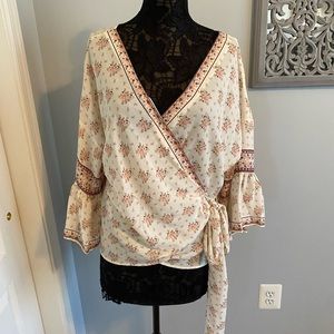 Max Edition Xl wrap blouse
